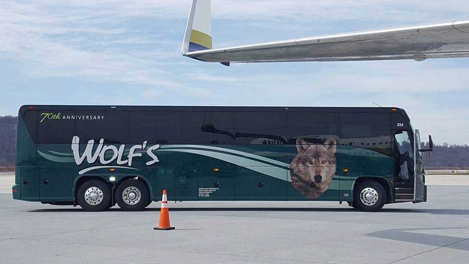 Special Event Charters Wolf's Bus Lines